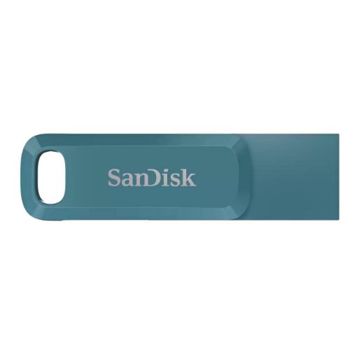 Obrázek SanDisk Flash Disk 64GB Ultra Dual Drive Go, USB-C 3.2, Modrá