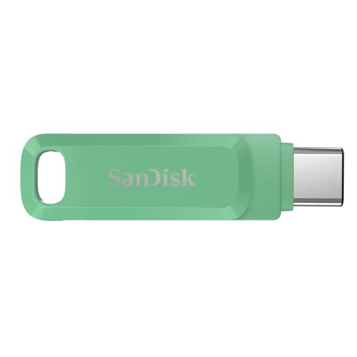 Obrázek SanDisk Flash Disk 64GB Ultra Dual Drive Go, USB-C 3.2, Zelená