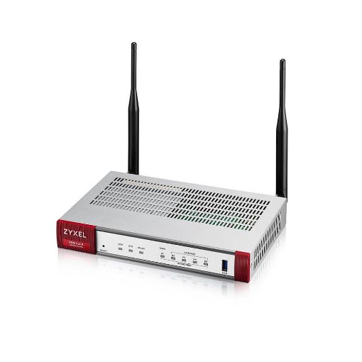 Obrázek Zyxel USG FLEX Series, 10/100/1000, 1*WAN, 4*LAN/DMZ ports, WiFi 6 AX1800, 1*USB (device only)