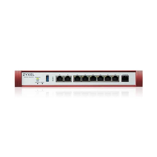 Obrázek Zyxel USG FLEX200 HP Series, User-definable ports with 1*2.5G, 1*2.5G( PoE+) & 6*1G, 1*USB with 1 YR Security bundle