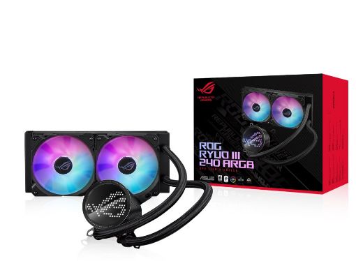 Obrázek ASUS vodní chladič CPU AIO ROG RYUO III 240 ARGB, 2x120mm