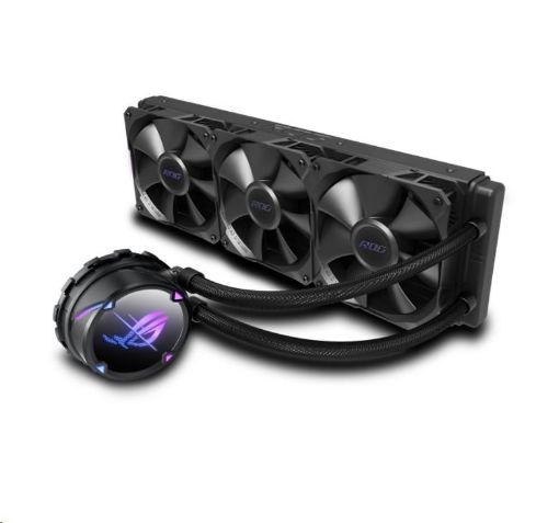 Obrázek ASUS vodní chladič CPU AIO ROG STRIX LC II 360, 3x120mm