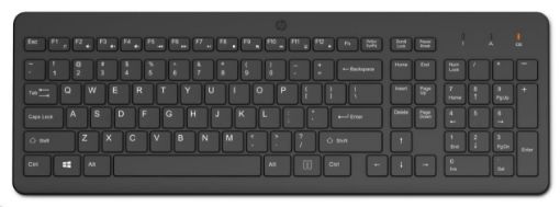 Obrázek HP 225 Wireless Keyboard CZ-SK