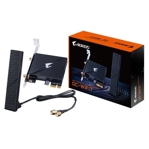 Obrázek GIGABYTE WI-FI karta GC-WIFI7, WiFi7 Modul, PCIe x1, Bluetooth 5.3