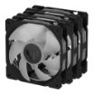 Obrázek ASUS ventilátor TUF GAMING TR120 ARGB, 3x120mm, černá