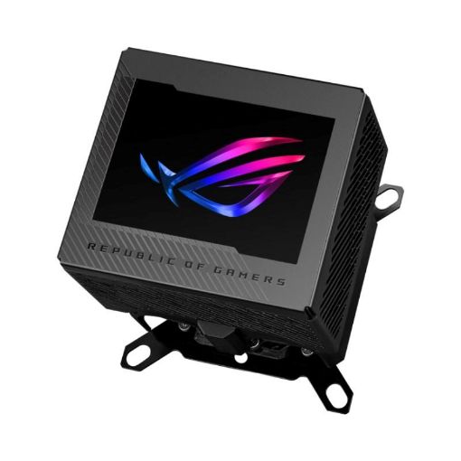 Obrázek ASUS vodní blok CPU ROG RYUJIN III WB, 3.5" LCD displej, černá