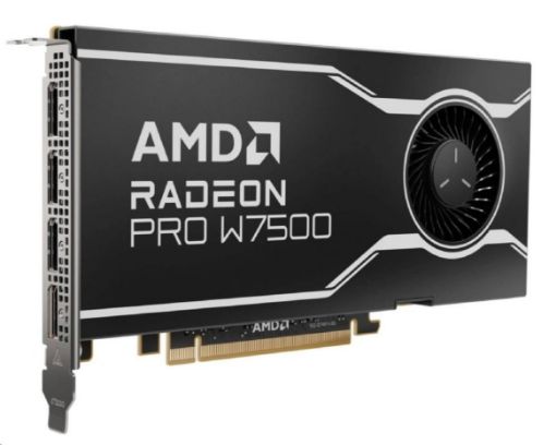 Obrázek HP VGA AMD Radeon Pro W7500 8GB GDDR6 PCIe x16 Graphics Card, 4xiDisplayPort