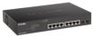 Obrázek D-Link DGS-1100-10MPV2 10-Port PoE+ Gigabit Smart Managed Switch, 8x PoE gigabit, 2x SFP, PoE budget 130W