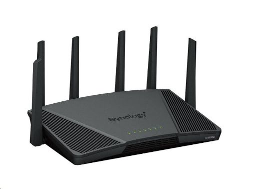 Obrázek Synology RT6600ax MESH WiFi6 router (AX6000,2,4GHz/5GHz,3xGbELAN,1x2,5GbELAN,1xGbEWAN,1xUSB3.2)