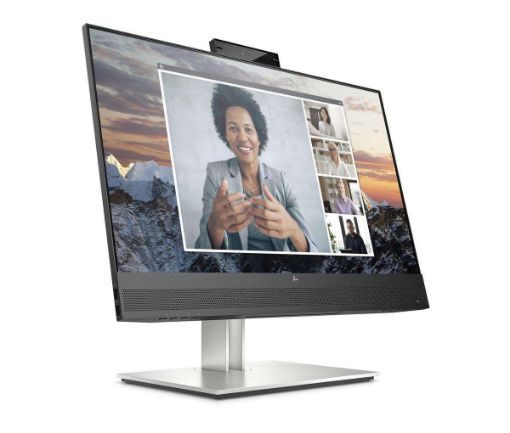 Obrázek HP LCD ED E24m G4 Conferencing Monitor 23,8",1920x1080,IPS w/LED,300,1000:1, 5ms,DP 1.2,HDMI,4xUSB,USB-C,webcam, RJ45