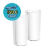 Obrázek TP-Link Deco XE200(2-pack) WiFi6E Mesh (AXE11000,2,4GHz/5GHz/6GHz,1x10GbELAN/WAN,2xGbELAN/WAN)