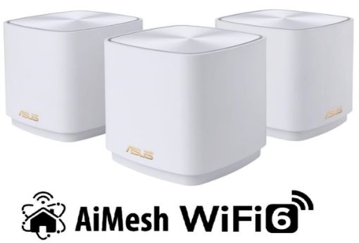 Obrázek ASUS ZenWiFi XD5 3-pack Wireless AX3000 Dual-band Mesh WiFi 6 System, white