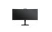 Obrázek AOC MT VA LCD WLED 34" CU34V5CW/BK - VA panel, 3440x1440, HDMI, DP, USB, USB-C, nast. vyska, repro, webcam, zakriven