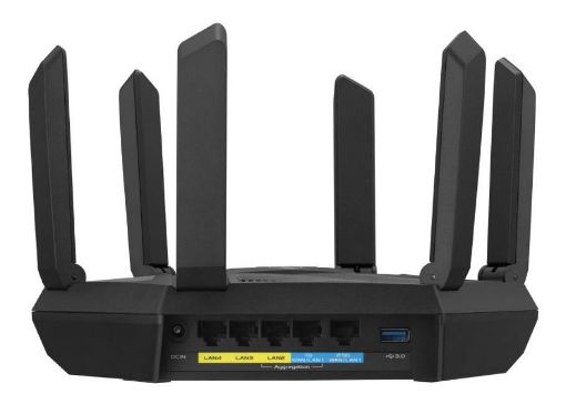 Obrázek ASUS RT-AXE7800 (AXE7800) WiFi 6E Extendable Router, 2.5G port, AiMesh, 4G/5G Mobile Tethering