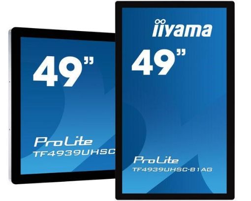 Obrázek iiyama ProLite TF4939UHSC-B1AG, 123 cm (48.5''), Projected Capacitive, 15 TP, 4K, black