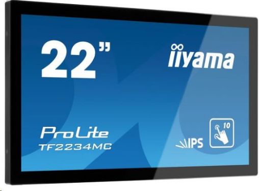 Obrázek iiyama ProLite TF2234MC-B7X, 54.6cm (21.5''), Projected Capacitive, 10 TP, Full HD, black