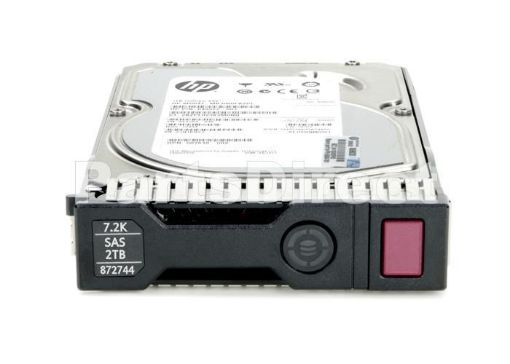 Obrázek HPE HDD 2TB SAS 12G Midline 7.2K LFF 3.5in SC 1y DSF 872485-B21 RENEW
