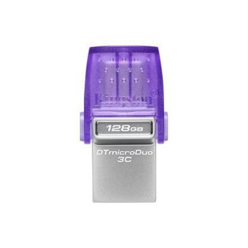 Obrázek Kingston Flash Disk 128GB DataTraveler microDuo 3C 200MB/s dual USB-A + USB-C