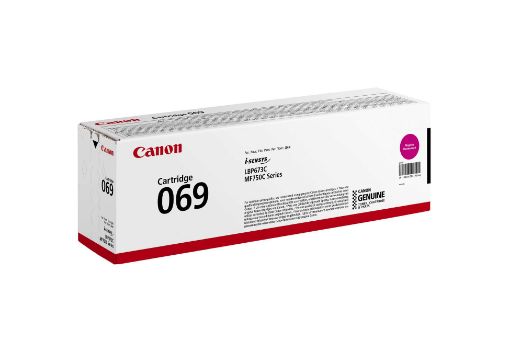 Obrázek Canon TONER CRG 069 M purpurová pro LBP673Cdw, MF752Cdw a MF754Cdw (1 900 str.)