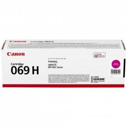 Obrázek Canon TONER CRG 069M H purpurový pro LBP673Cdw, MF752Cdw a MF754Cdw (5 500 str.)