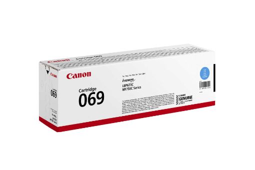 Obrázek Canon TONER CRG 069 C azurová pro LBP673Cdw, MF752Cdw a MF754Cdw (1 900 str.)