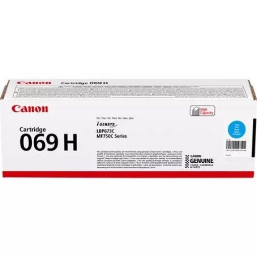 Obrázek Canon TONER CRG 069C H azurová pro LBP673Cdw, MF752Cdw a MF754Cdw (5 500 str.)