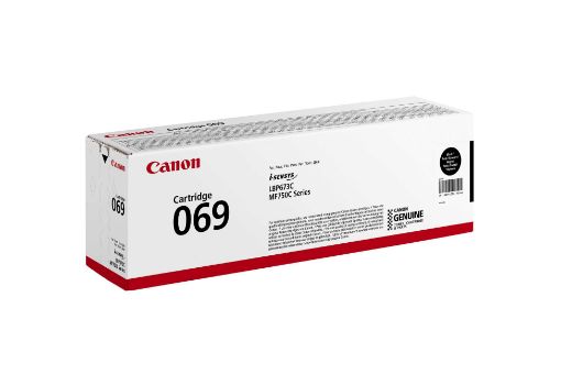 Obrázek Canon TONER CRG 069BK černý pro LBP673Cdw, MF752Cdw a MF754Cdw (2 100 str.)