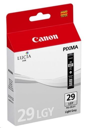 Obrázek Canon CARTRIDGE PGI-29 LGY světle šedá pro PIXMA PRO-1 (1320 str.)