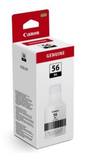 Obrázek Canon BJ INK GI-56 PGBK Black Ink Bottle pro Maxify GX6050/3050/5550/7050/4050/5050/6550 (6000 str.)