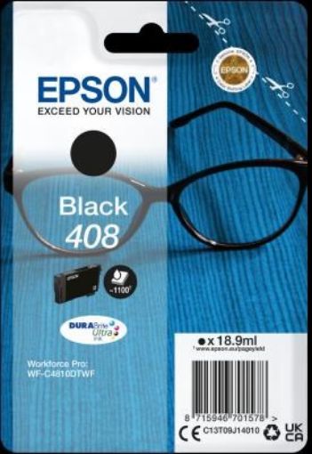 Obrázek EPSON ink Black 408 DURABrite Ultra Ink