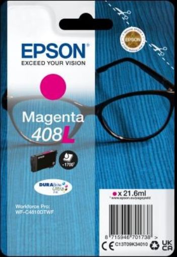 Obrázek EPSON ink Magenta 408L DURABrite Ultra Ink