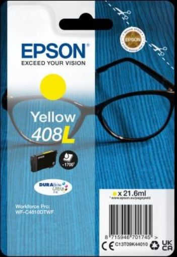 Obrázek EPSON ink Yellow 408L DURABrite Ultra Ink