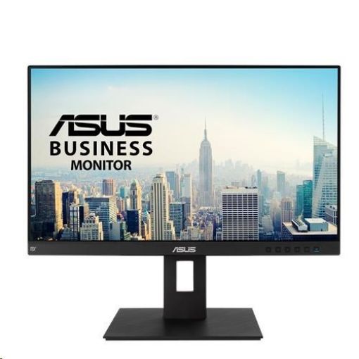 Obrázek ASUS LCD 23.8" BE24EQSB 1920x1080 BUSINESS IPS VGA HDMI DP 300cd repro vesa10x10 Mini-PC Mount, PIVOT