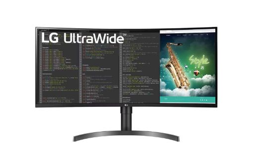 Obrázek LG MT VA LCD LED 35" 35WN75CP - VA panel, 3440x1440, 2xHDMI, DP, USB-C, repro, zakriven, vysk stavitelny