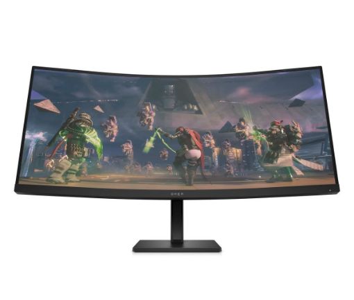 Obrázek LCD HP OMEN 34c; curved VA 34" 86,4 cm; WQHD 3440x1440; 1ms; 165 Hz; 400 nits;2xHDMI;DP;VESA