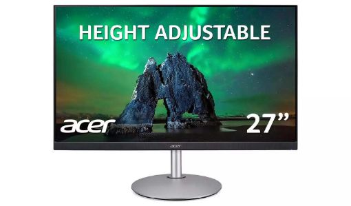 Obrázek ACER LCD CB272Esmiprx, 69cm (27") IPS LED,75Hz,16:9,178/178,1ms,AMD Free-Sync,FlickerLess,Silver