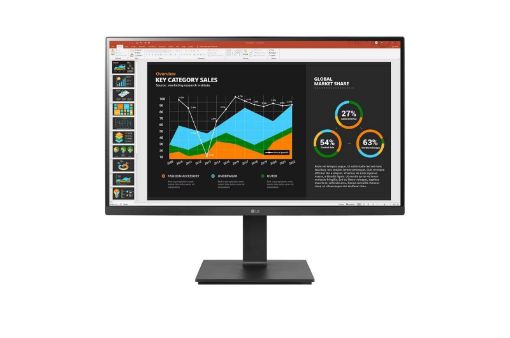 Obrázek LG MT IPS LCD LED 27" 27BQ75QB - IPS panel, 2560x1440, HDMI, DP, USB 3.0, USB-C, RJ45, repro, pivot, daisy chain