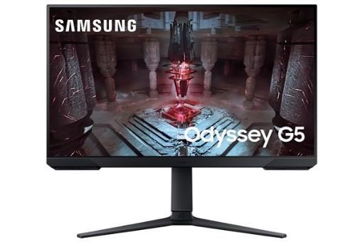 Obrázek SAMSUNG MT LED LCD Gaming Monitor 27"Odyssey G51C - 2560x1440 QHD, VA, Rovný, 165Hz, Nastavitelný stojan