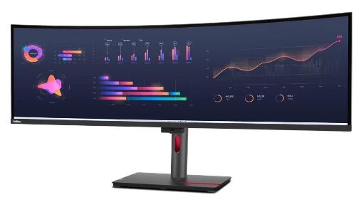 Obrázek LENOVO LCD P49w-30 - 49”,IPS,matný,16:9,5120x1440,60Hz,4ms/6ms,350cd/m2,2000:1,HDMI,DP,USB-C,ThB,RJ45,USBHub,Pivot,VESA