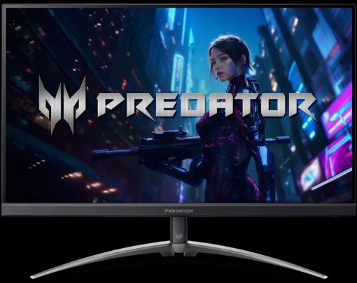 Obrázek ACER Predator X32QFSbmiiphuzx, 80cm (31.5")IPS LED,4K UHD 3840x2160@150Hz,700nits,HDR,1ms,VESA,Repro,Hgt Adj,HDMI/DP/USB