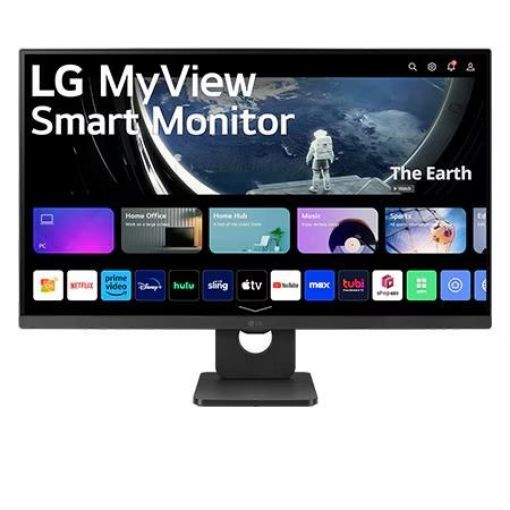 Obrázek LG MT IPS LED 27" 27SR50F - IPS panel, SMART, 1920x1080, 2xHDMI, 2x USB, repro, webOS, cerna barva