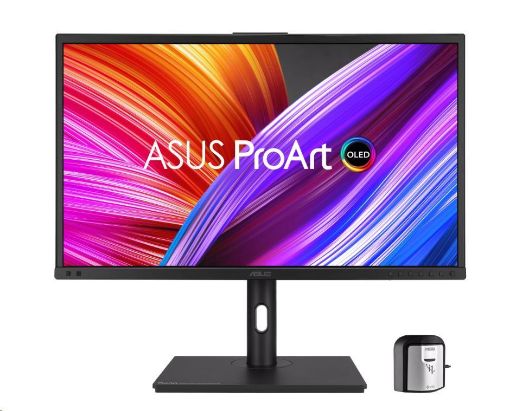 Obrázek ASUS LCD 27” PA27DCE-K ProArt 3840x2160 4K OLED, 99% DCI-P3, HDR-10,USB-C PD 80W, 3xHDMI, DP, REPRO, Hardware Calibratio