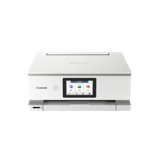 Obrázek Canon PIXMA Tiskárna TS8751 Bílá MF(tisk,kopírka,sken,cloud) A4, 15obr./min., LCD, USB, Wi-Fi