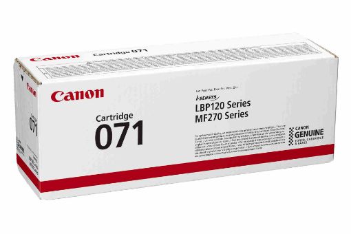 Obrázek Canon TONER CRG 071BK černý pro MF275dw, MF272dw, LBP122dw (1 200 str.)