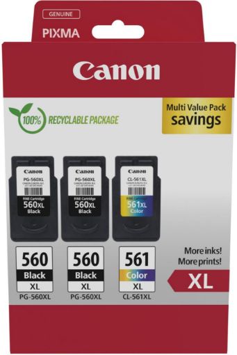 Obrázek Canon CARTRIDGE PG-560XLx2/CL-561XL MULTI pro PIXMA TS535x, TS535xa, TS745x, TS745xi