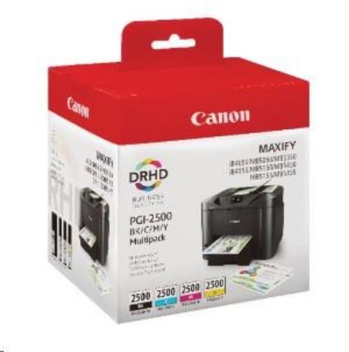 Obrázek Canon CARTRIDGE PGI-2500 BK/C/M/Y Multi-pack pro Maxify MB5050,515x5350,545x, iB4150