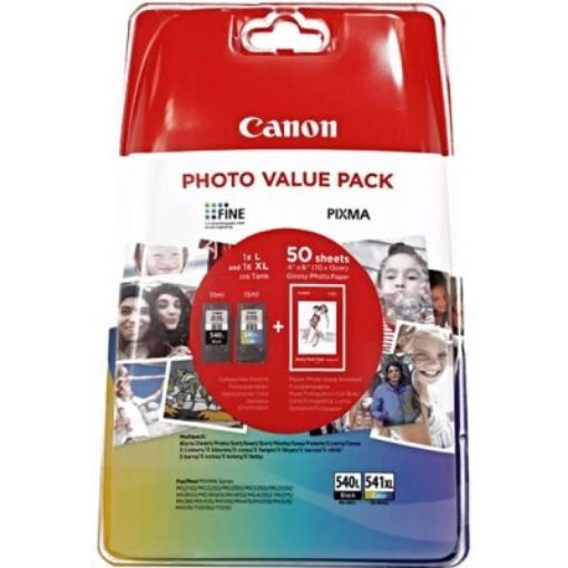 Obrázek Canon CARTRIDGE PG-540L/CL-541XL SEC -fotopapír PIXMA MG, PIXMA MX, PIXMA TS 3550, 2250, 515, 4150, 4250, 475, 5151