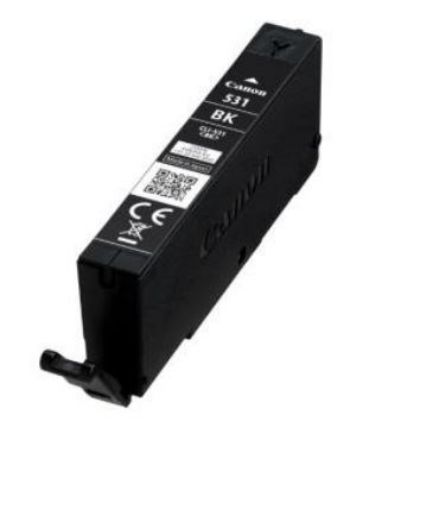 Obrázek Canon CARTRIDGE CLI-531 BK EUR černá pro PIXMA TS8750,8751