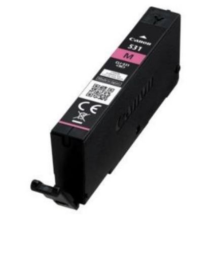 Obrázek Canon CARTRIDGE CLI-531 M EUR purpurová pro PIXMA TS8750,8751