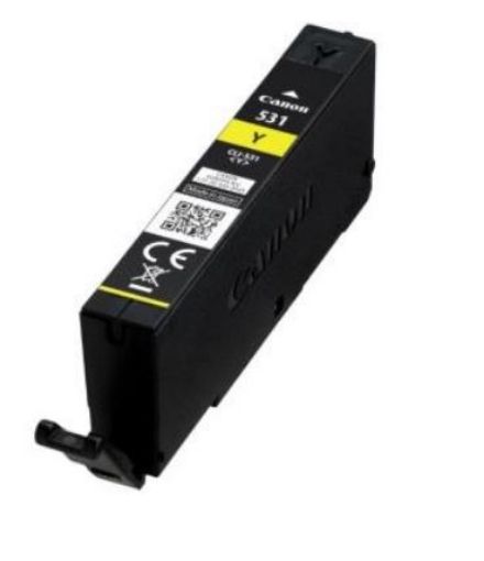 Obrázek Canon CARTRIDGE CLI-531 Y EUR žlutá pro PIXMA TS8750,8751